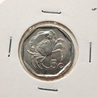 布加迪🐬～世界钱币(上海)🌾第 227 期 /  各国套币和散币 - 马耳他🇲🇹 2001年 5分