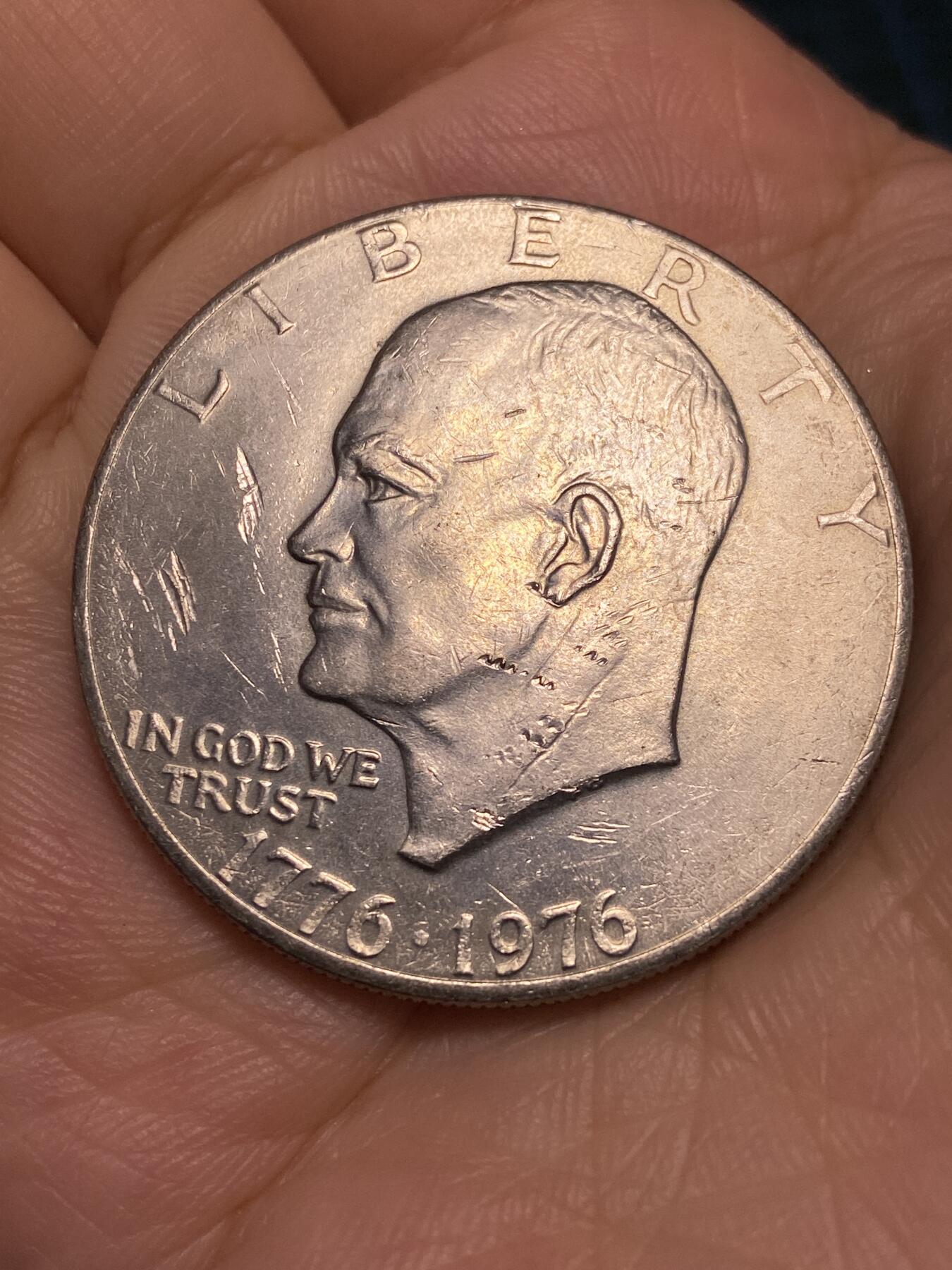 2025年第六十四场(总第九十场）外国好品散币(免佣金) 美国🇺🇸1976年1美元大币(美国独立200周年纪念币)