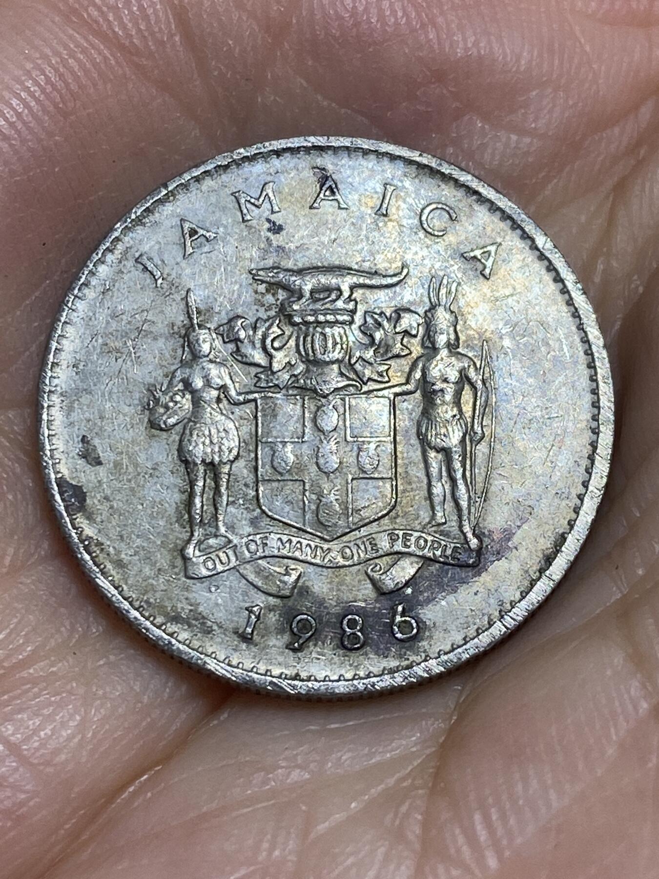 2025年第六十四场(总第九十场）外国好品散币(免佣金) 牙买加🇯🇲1986年10分
