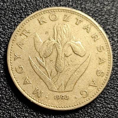 泉币菌-第50场-周末捡漏场 匈牙利20福林铜币 直径26.2mm