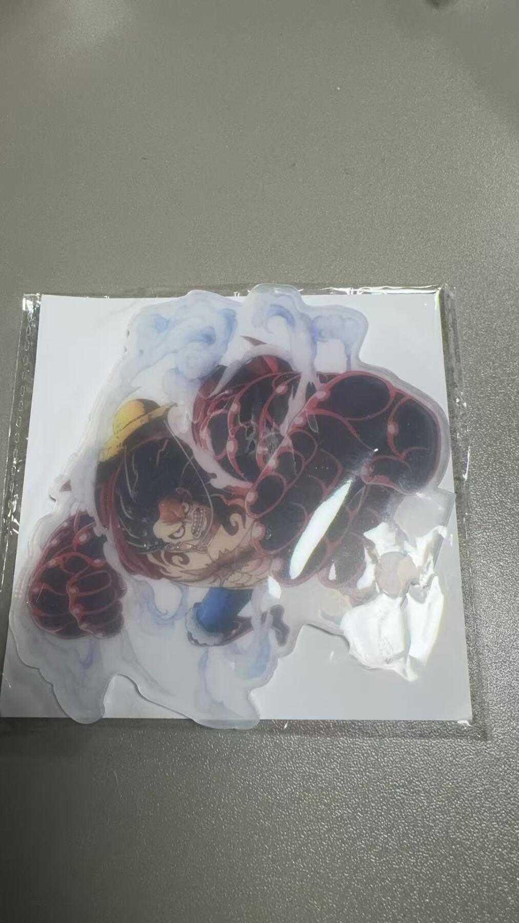 秋萤阁第7期 (7月12日周六晚上23点截拍，欢迎竞拍)  海贼王亚克力立牌 路飞 全新