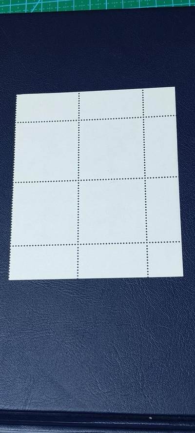 德国邮票专场，都是四方联 德国邮票四方联一张，1994年发行，滑冰送信的邮递员。品相如图