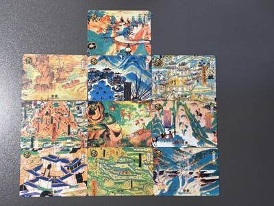 白胡子 小王子精品卡牌拍卖第十三场  - 敦煌诸天第三弹 N卡 人文自然10张