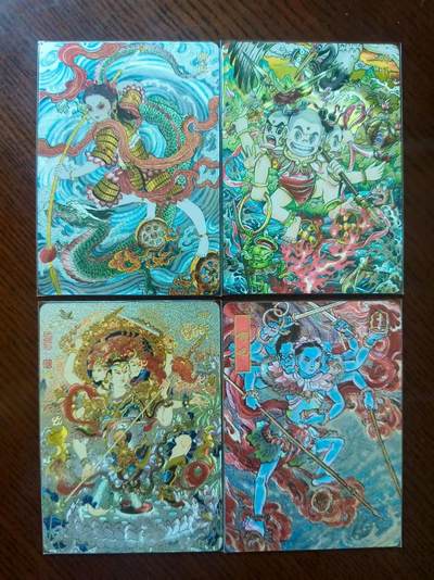 夜之极第二十四期 （7月12日周六晚10点截拍，欢迎竞拍） - 哪吒 灵珠觉醒 粗闪4张