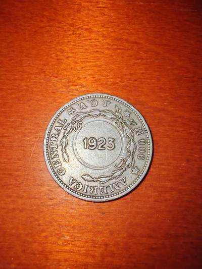 长老汇蛇年精选第二十场拍卖 1923哥斯达黎加1科隆加盖于1903年50分银币，热门品种