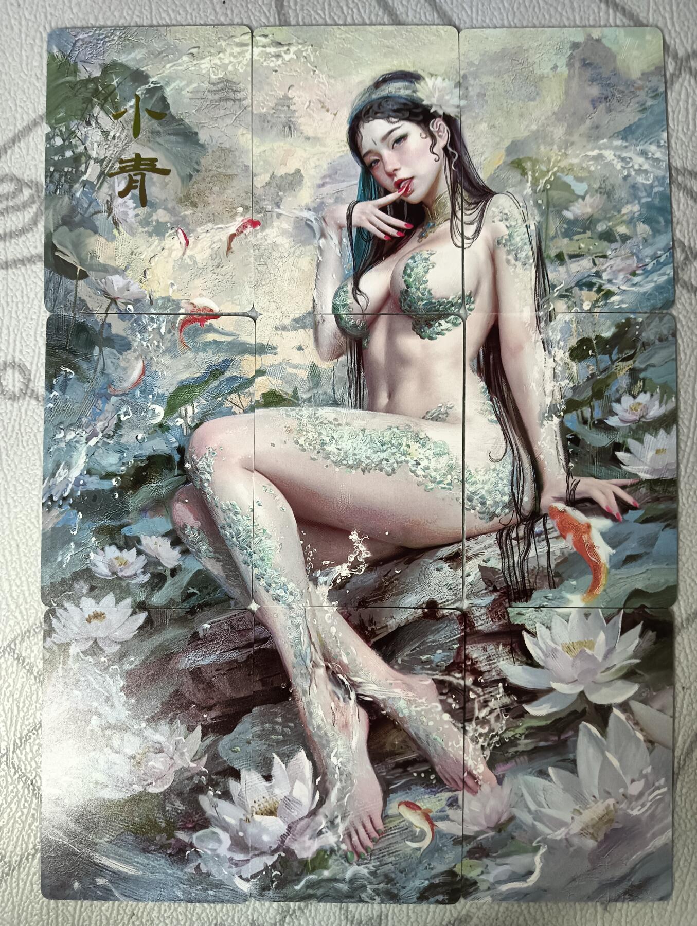 花开卡拍第30期（7月13号周日截拍，品控勿拍!!!拍品不寄存，运费5元，自制卡难免瑕疵，可能存在轻微撞角爆边等出厂瑕疵，品控介意勿拍！）