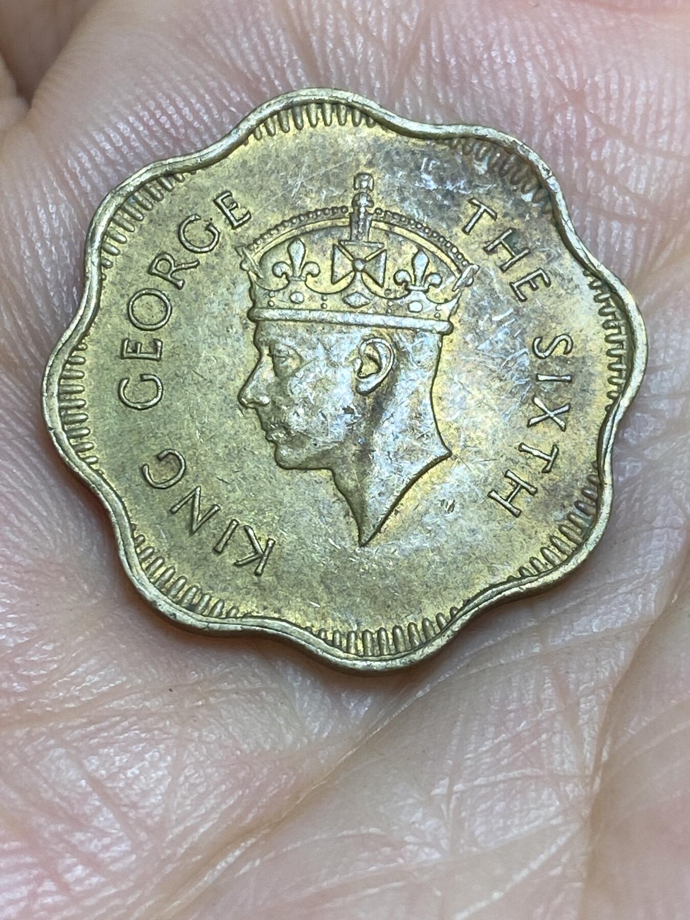 2025年第六十四场(总第九十场）外国好品散币(免佣金) 英属锡兰1951单年份10分(乔治六世第二版)