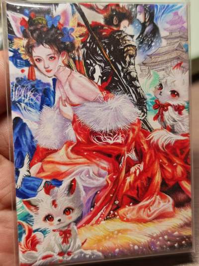 阳大大卡牌超级大甩拍第61期（周五晚上九点截拍，持续收拍品，进群福利早知道） - 【手绘卡】知名画师小资 紫霞仙子
