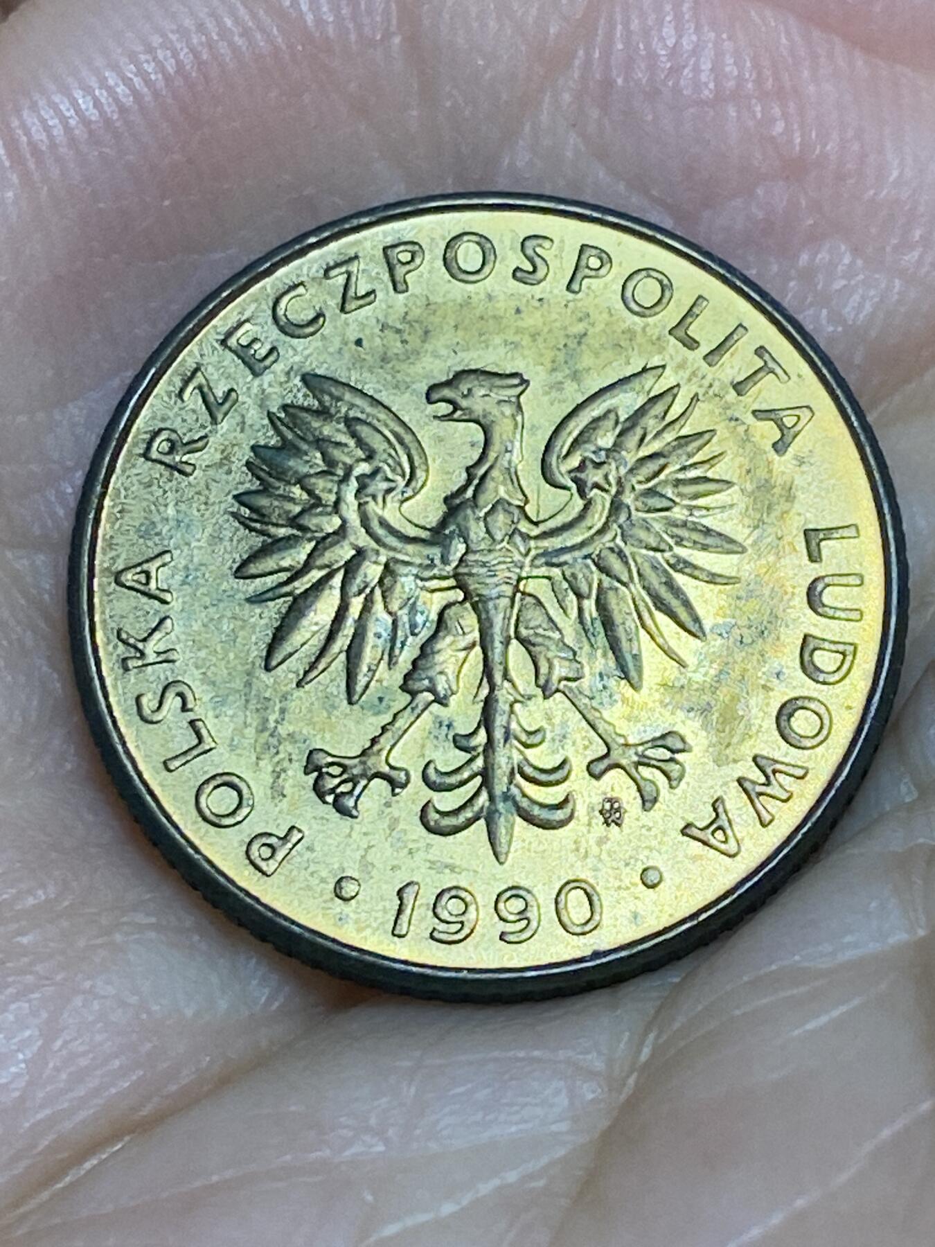 2025年第六十五场(总第九十一场）外国好品散币(免佣金) 波兰🇵🇱1990年10兹罗提(缩小尺寸版，关门年仅发行2年)