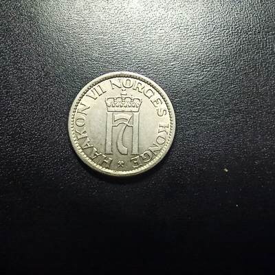 邮泉阁限时拍卖第十七场 各国硬币专场（拍卖结束后请付邮费，存留时间过长需全部邮寄） - 挪威1953年50欧尔