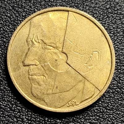 泉币菌-第50场-周末捡漏场 早期比利时5法郎铜币 分裂的人格 