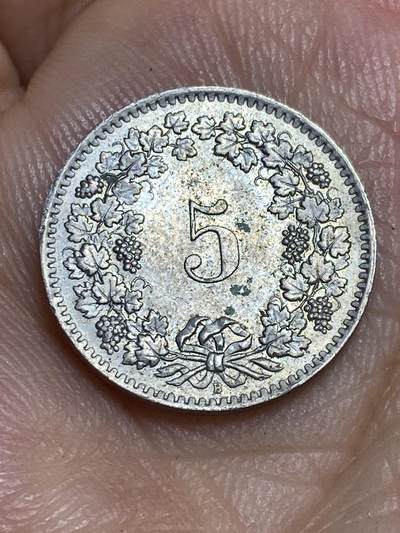 2025年第六十四场(总第九十场）外国好品散币(免佣金) - 瑞士🇨🇭1962年5生丁