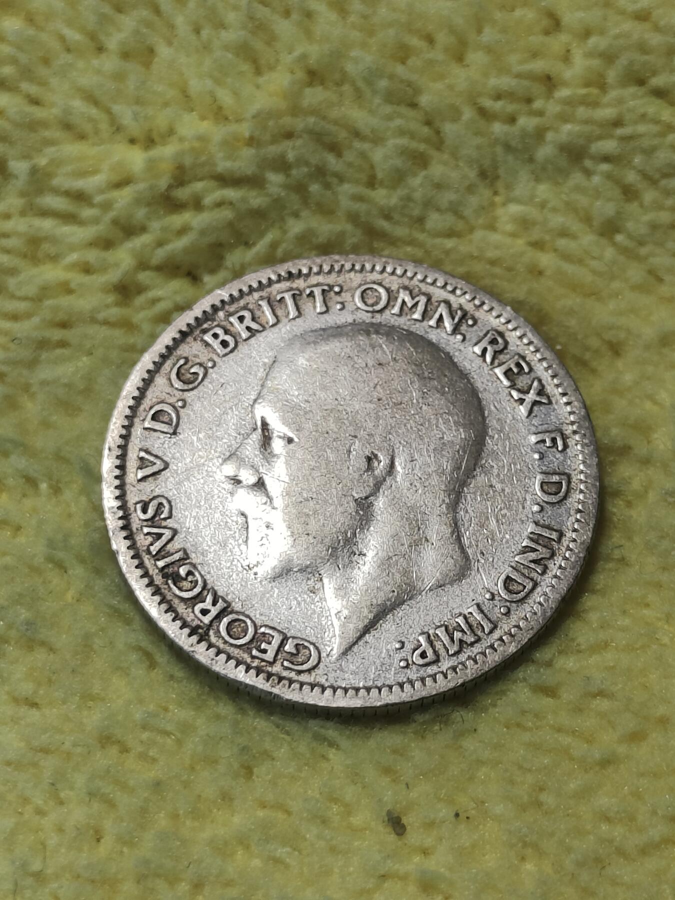 2025年第六十四场(总第九十场）外国好品散币(免佣金) 英国🇬🇧1933年6便士银币(乔治五世第五版)