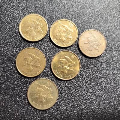 泉币菌-第50场-周末捡漏场 香港组合币6枚