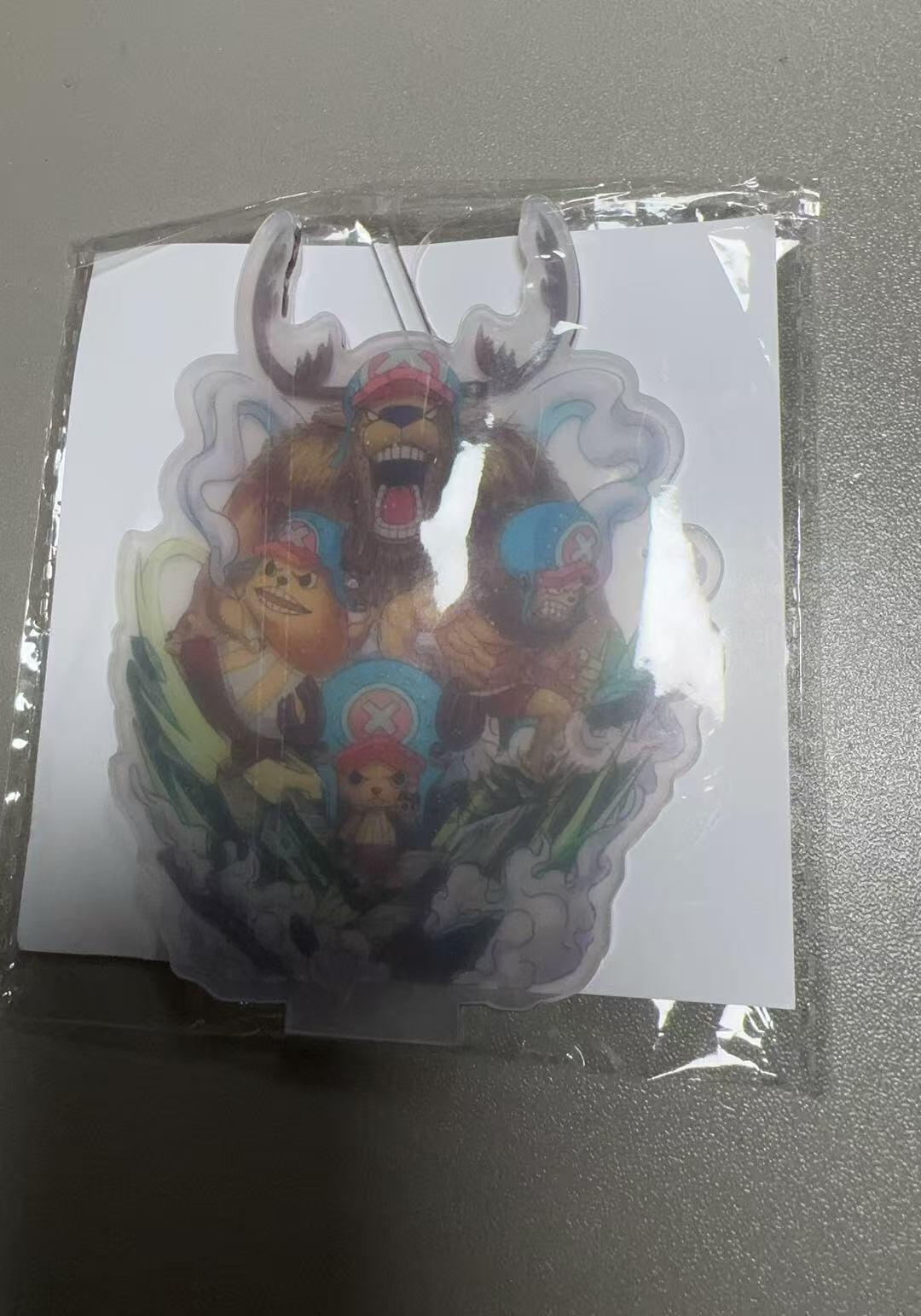 秋萤阁第7期 (7月12日周六晚上23点截拍，欢迎竞拍)  海贼王亚克力立牌 乔巴 全新