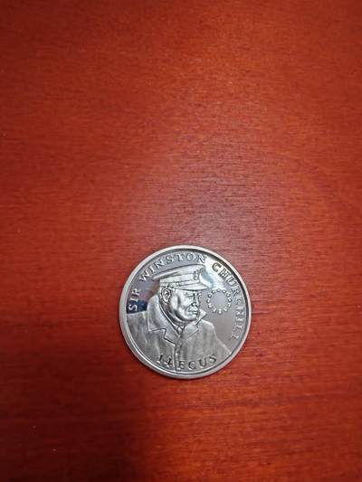 长老汇蛇年精选第二十场拍卖 1993直布罗陀丘吉尔14欧元精制银币