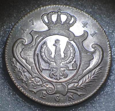 世界钱币章牌书籍专场拍卖第212期 1741年  普鲁士  弗里德里希二世 大银币