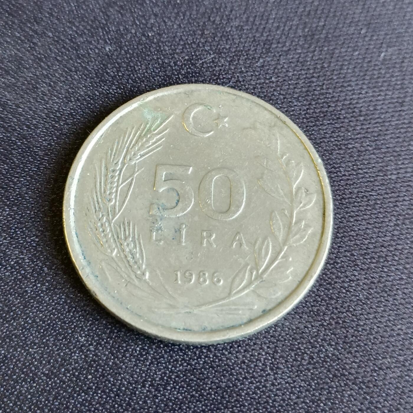 【游宝拍卖】乙巳蛇年54期 周二集拍 土耳其 50里拉