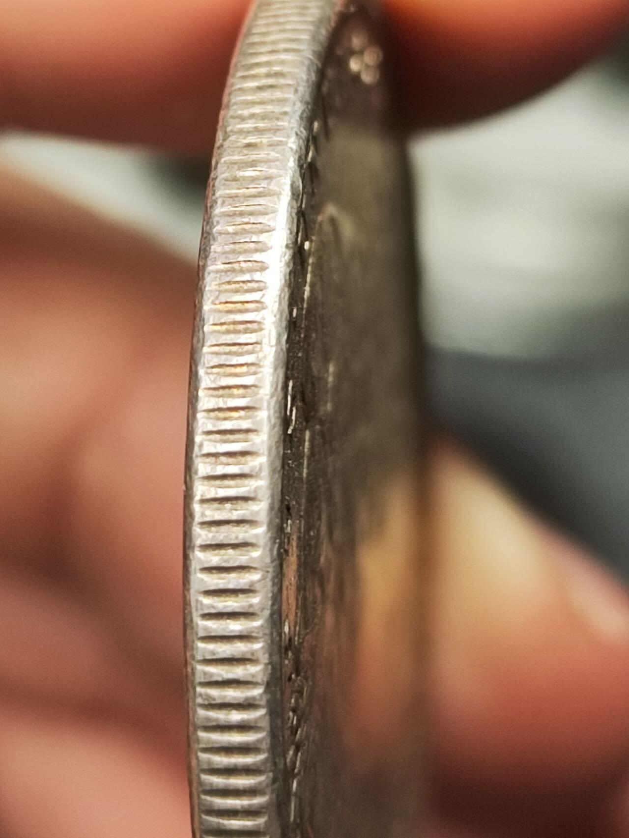 美国 摩根银币 1887年 unc美品