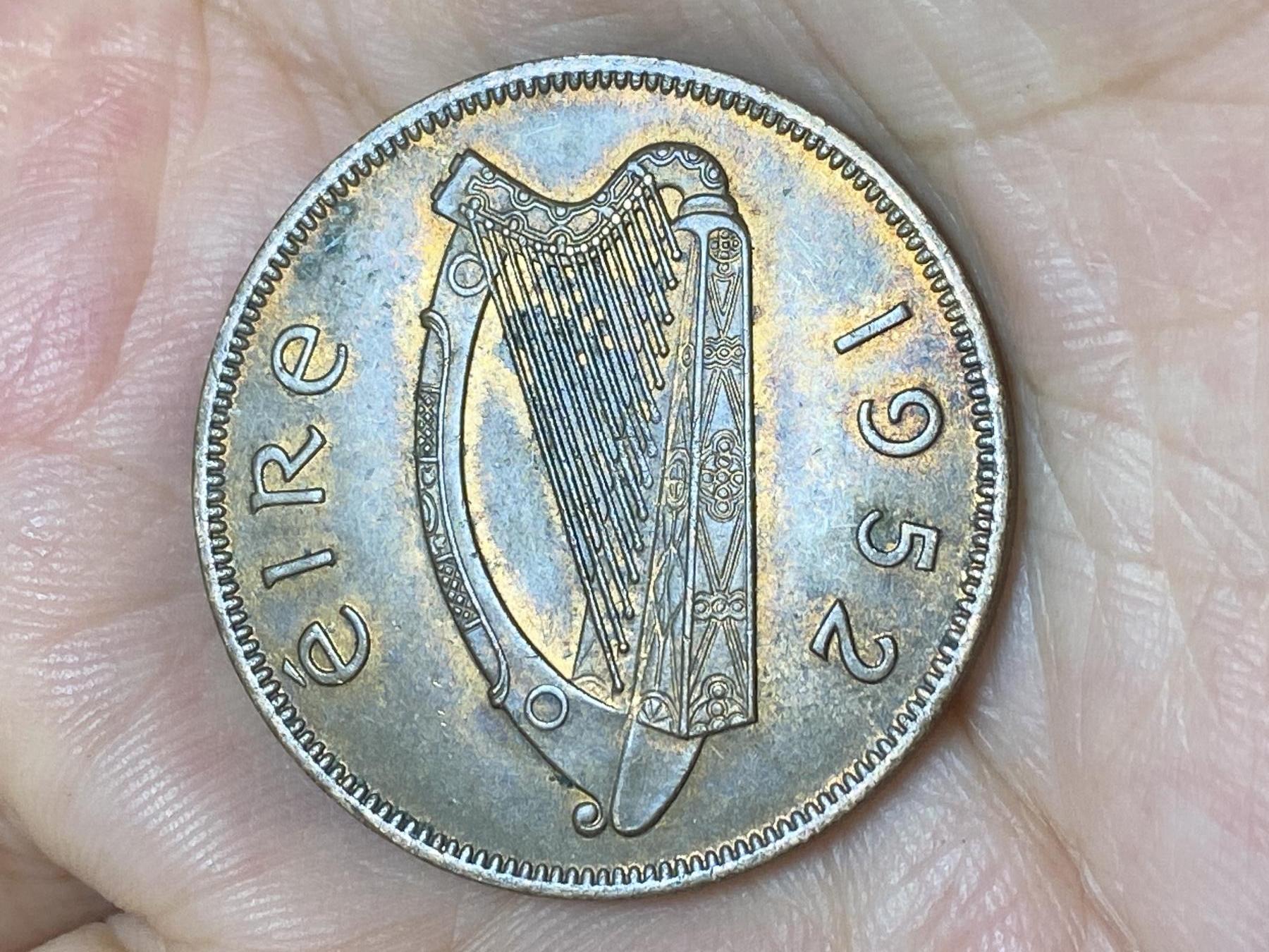 2025年第六十五场(总第九十一场）外国好品散币(免佣金) 带光好品–爱尔兰🇮🇪1952年1便士(共和国时期第一套)