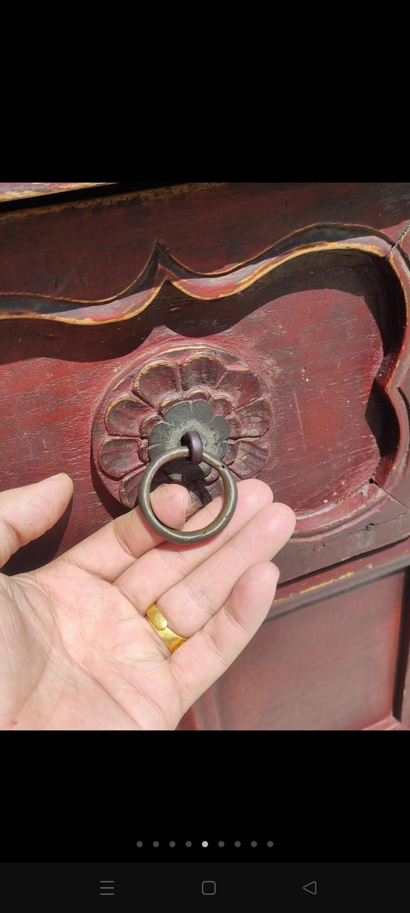 清代，榆木三件套，保存完整，自然包浆浓厚，结实牢固，年代感十足，回忆感沧桑感满满，茶馆会所家庭必备，摆设收藏价值高，待有缘人。