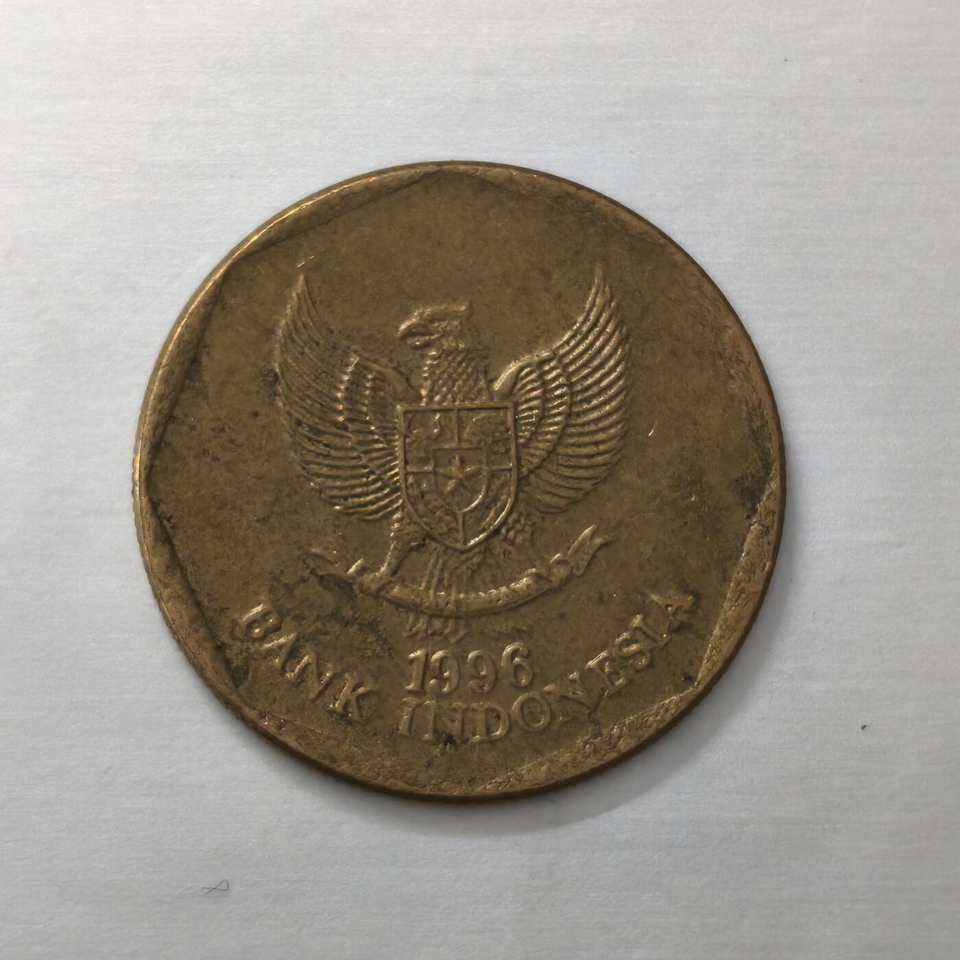 Krab外币市集Vol.19 印尼1996年100卢比