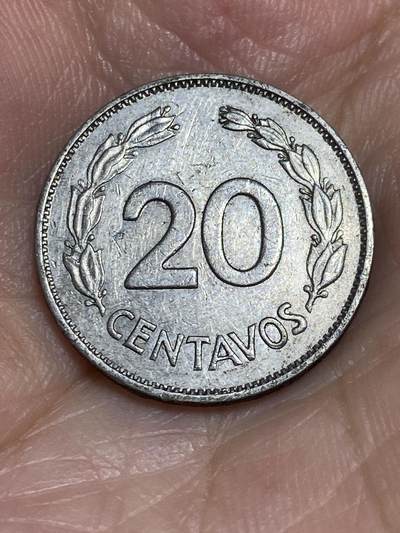 2025年第六十五场(总第九十一场）外国好品散币(免佣金) - 厄瓜多尔🇪🇨1969年20分(第四版)