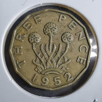沼泽如烟--第777场 - 英国1952年3便士