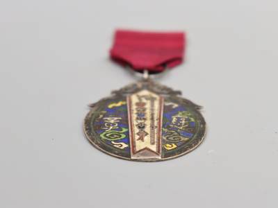 历代徽章6 银质褒奖章（原盒）