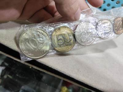 外币收藏 俄罗斯硬币枚一套