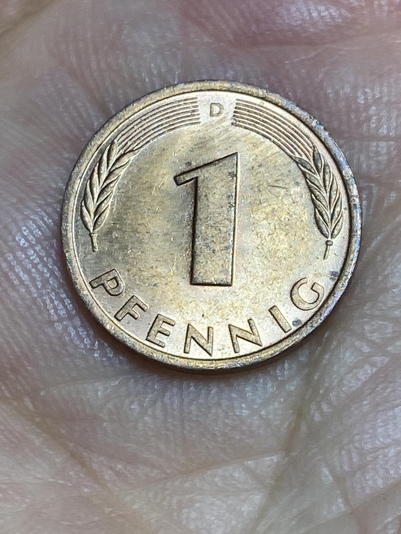 2025年第六十五场(总第九十一场）外国好品散币(免佣金) 好品–德国🇩🇪1980年1芬尼(D标，慕尼黑造)
