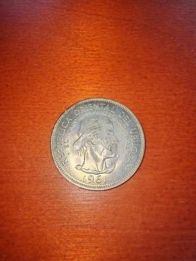 长老汇蛇年精选第二十一场拍卖 - 1961乌拉圭10比索银币，英国皇家造币厂，未流通（1）