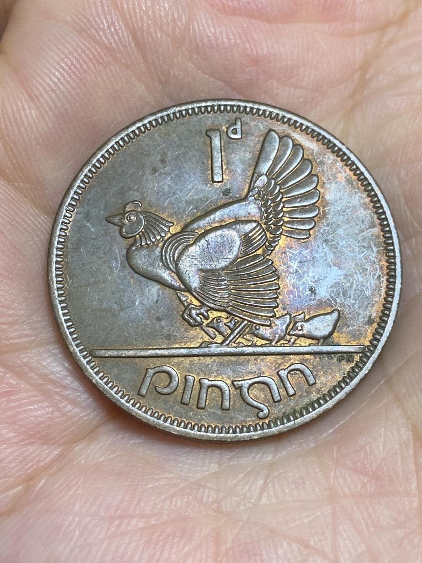 2025年第六十五场(总第九十一场）外国好品散币(免佣金) 带光好品–爱尔兰🇮🇪1952年1便士(共和国时期第一套)