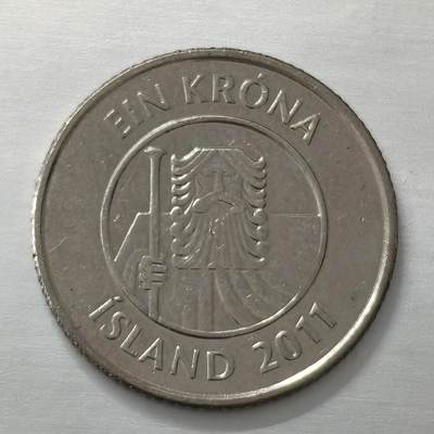 Krab外币市集Vol.19 - 冰岛2011年1克朗