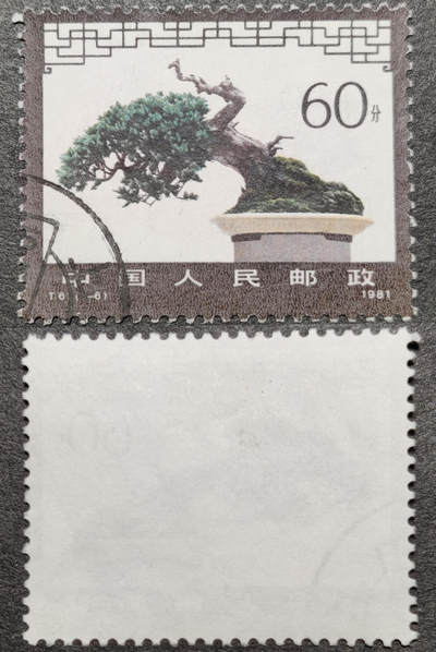 洪涛臻品批发群 精选邮票限时拍卖第1051期  - T61 盆景60分大筋票 面艳背白票挺 角尖齿全粒粒饱满！无薄无人为高品质信销票