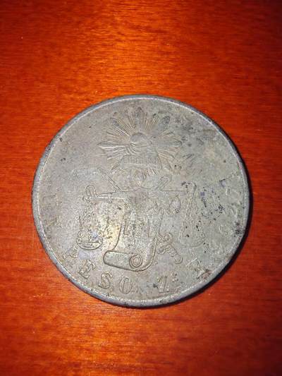 长老汇马年精选第二场拍卖 - 1870Zs H墨西哥1比索自由帽鹰洋，萨卡特卡斯造币厂，无戳