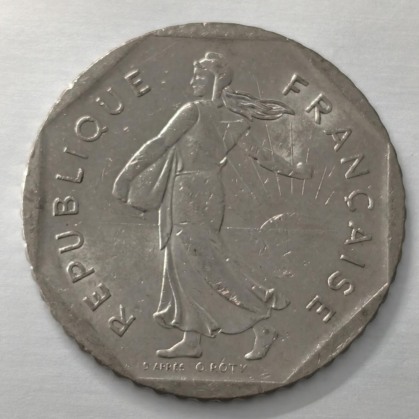 Krab外币市集Vol.19 法国1983年2法郎