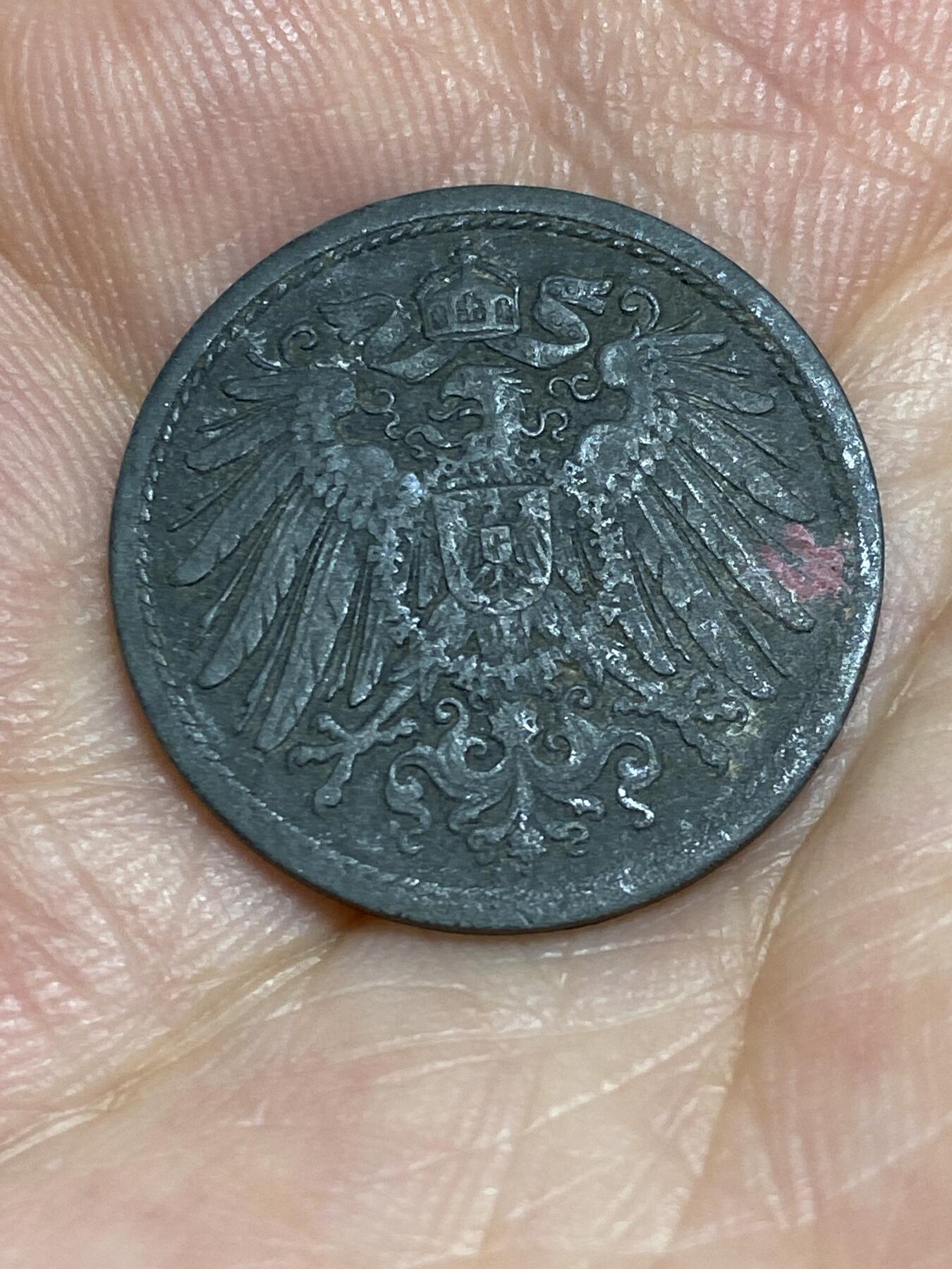 2025年第六十五场(总第九十一场）外国好品散币(免佣金) 德意志帝国1918年10芬尼锌币