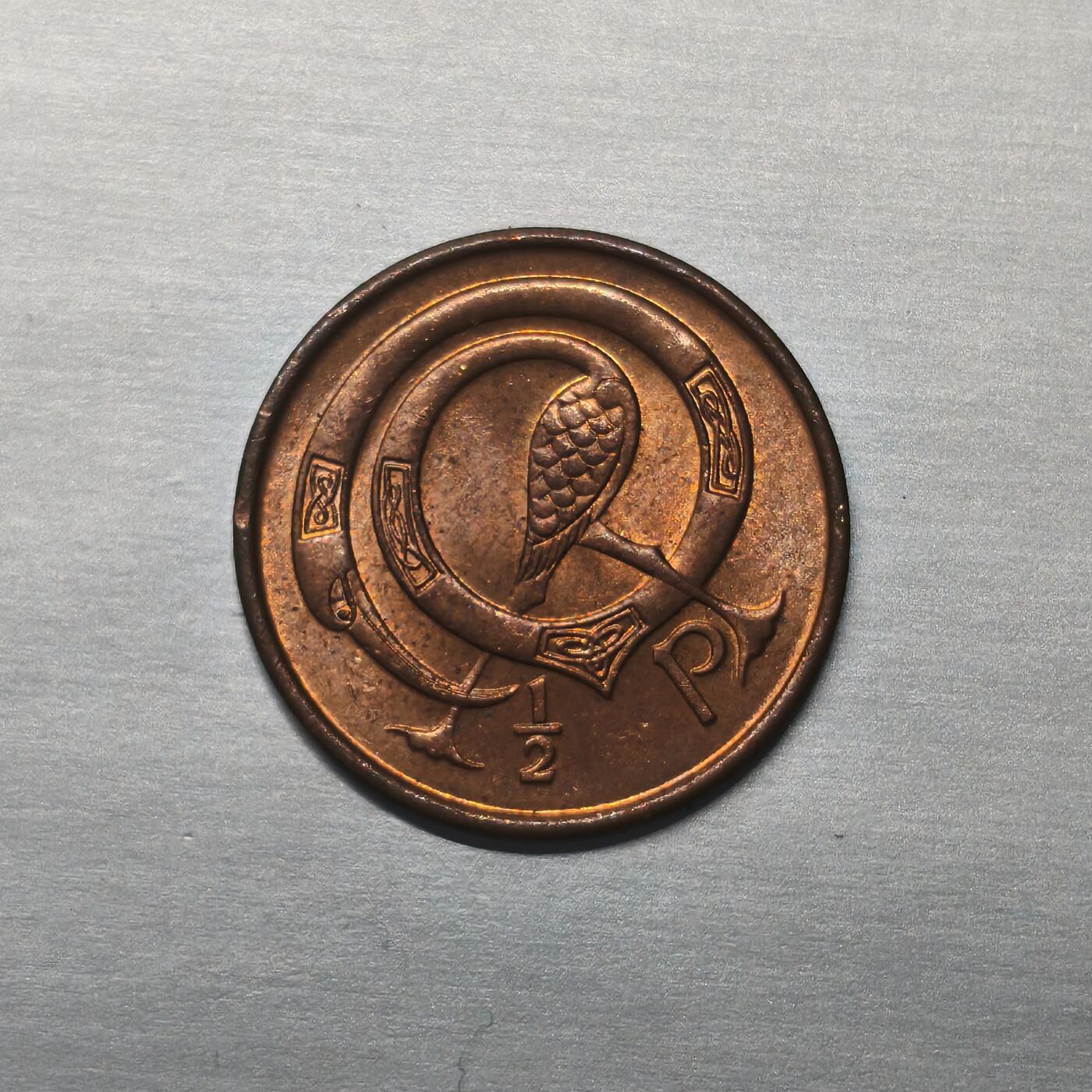 Krab外币市集Vol.19 爱尔兰1971年1/2便士