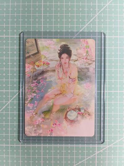 C先生卡牌  第7期 豪杰传亲签·五虎征鸾亲签·西游姬亲签·九州芳华志亲签（持续收拍品。。欢迎送拍） - 【普卡】燎原刷子 豪杰传  杜夫人 裸卡原画仅有100张