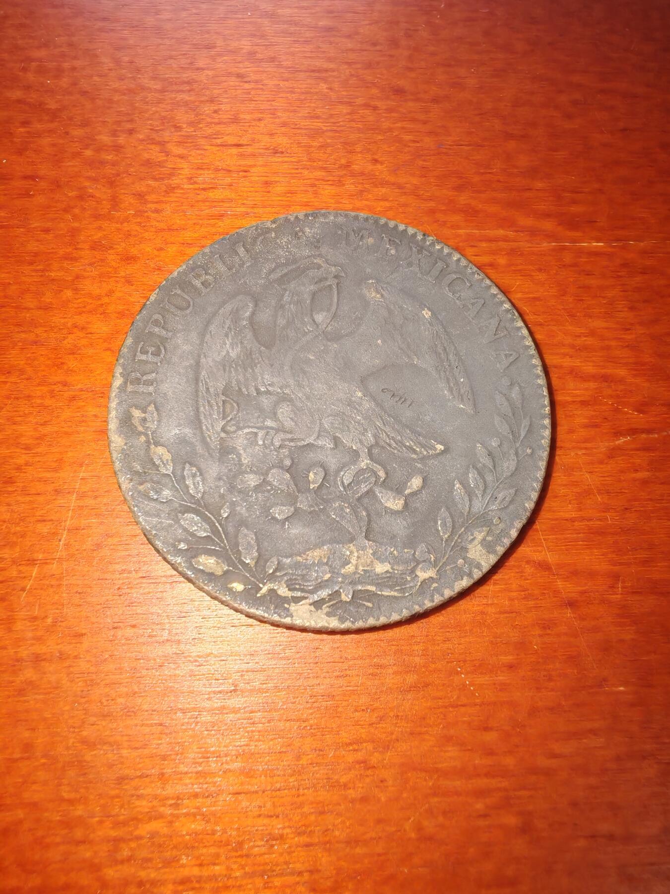 长老汇蛇年精选第二十一场拍卖 1870Go PF墨西哥8R鹰洋，瓜纳华托造币厂，有戳