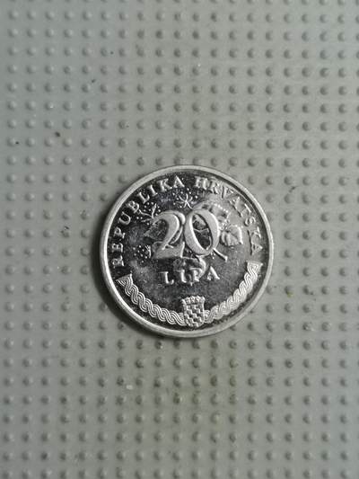 2025年第62场各国散币拍卖（总第62场） - 克罗地亚1999年20利帕
