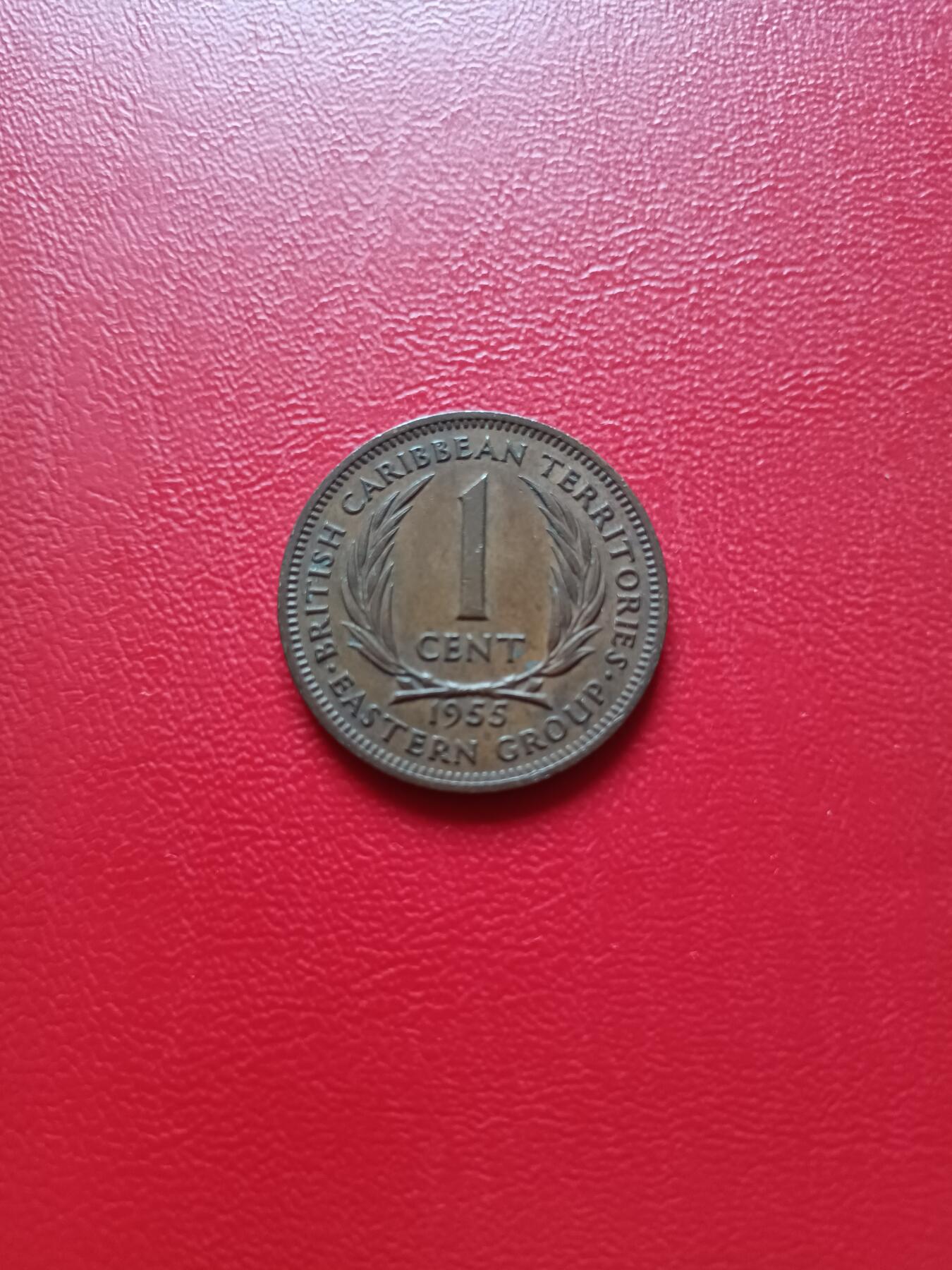 【云涧收藏】第四十五场 英属东加勒比1955年1分