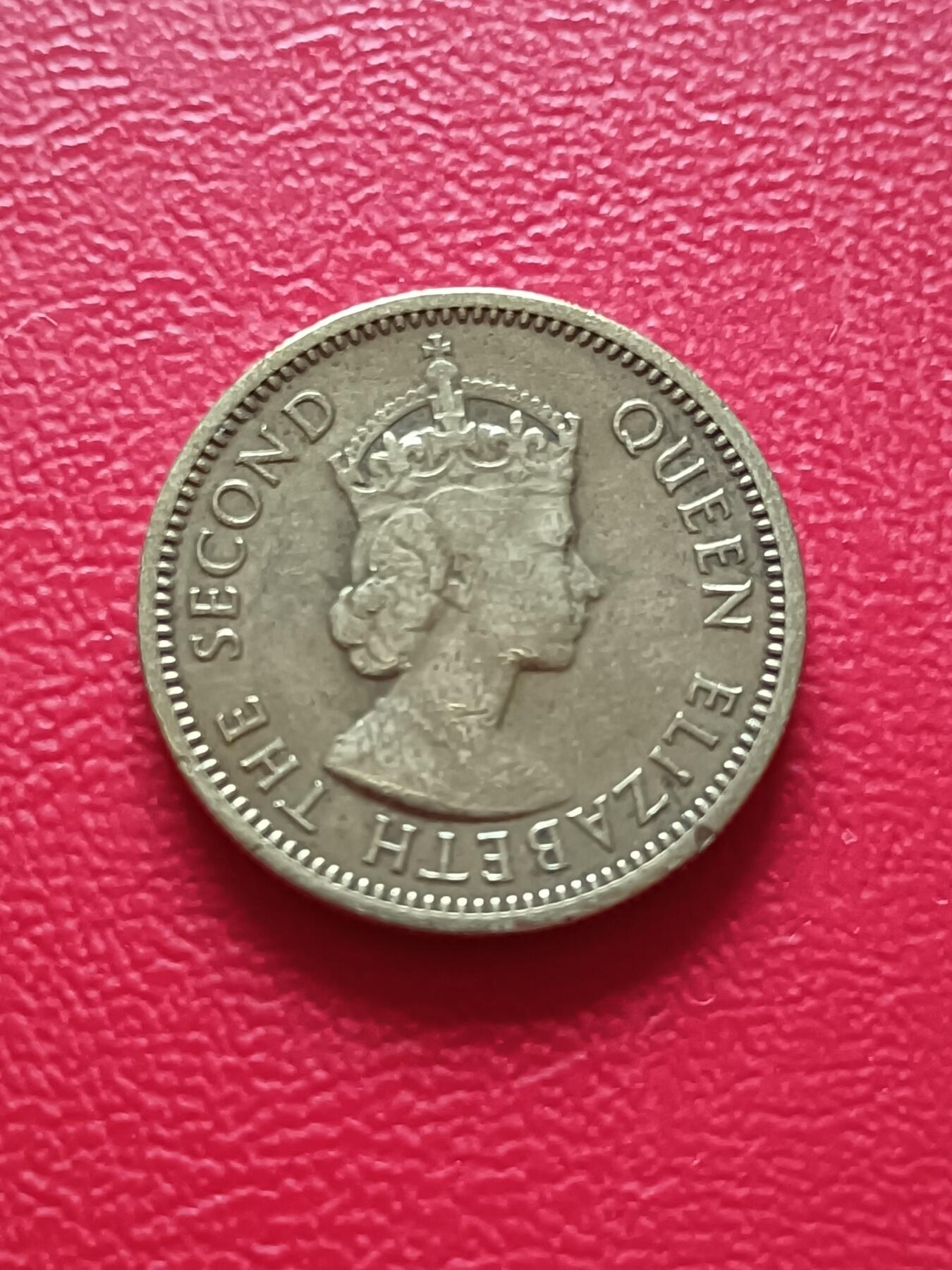 【云涧收藏】第四十五场 英属东加勒比1955年5分