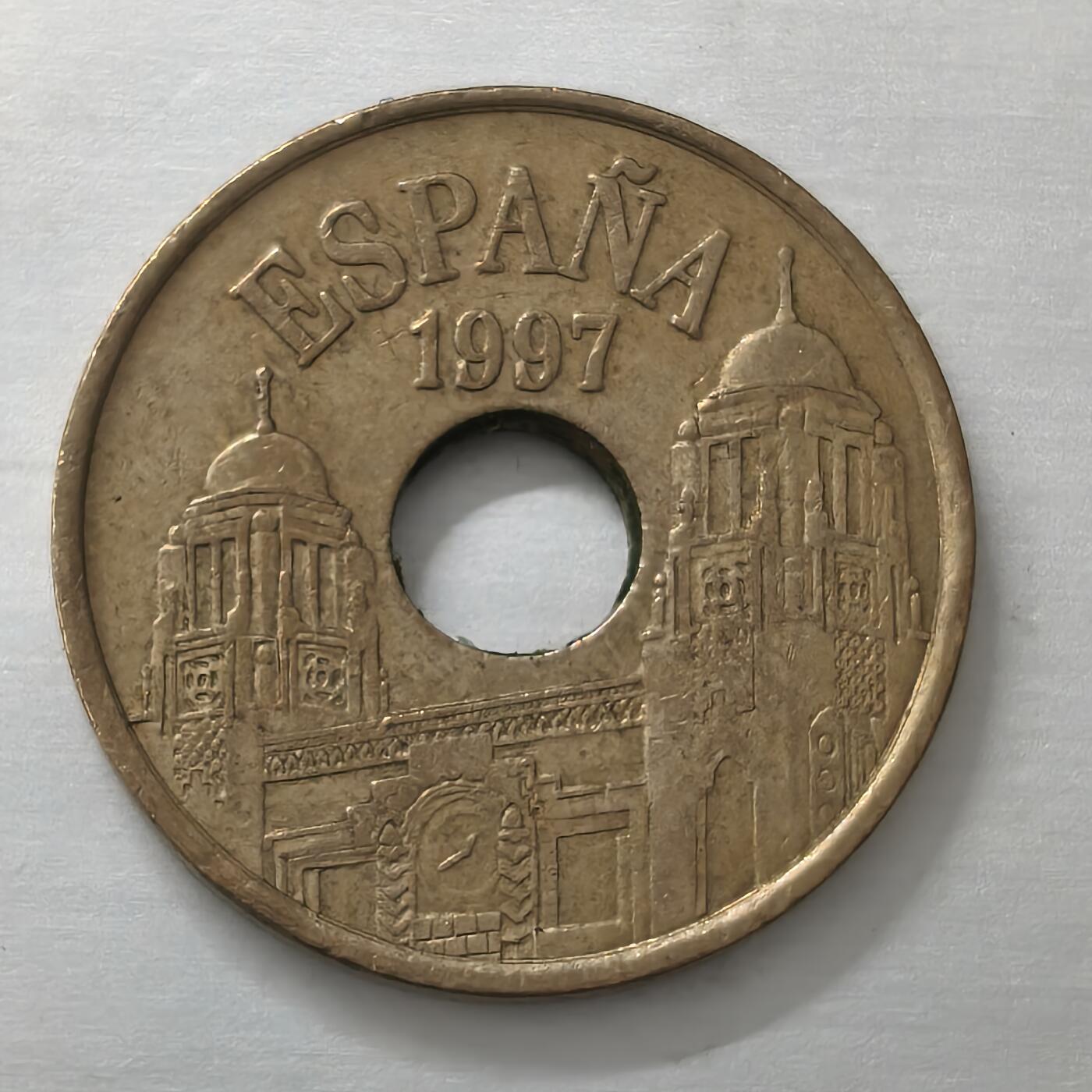 Krab外币市集Vol.19 西班牙1997年25比塞塔