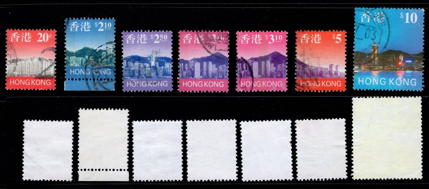 洪涛臻品批发群 精选邮票限时拍卖第1050期  香港风景1997 关门票信销到$10元7枚 计$26元