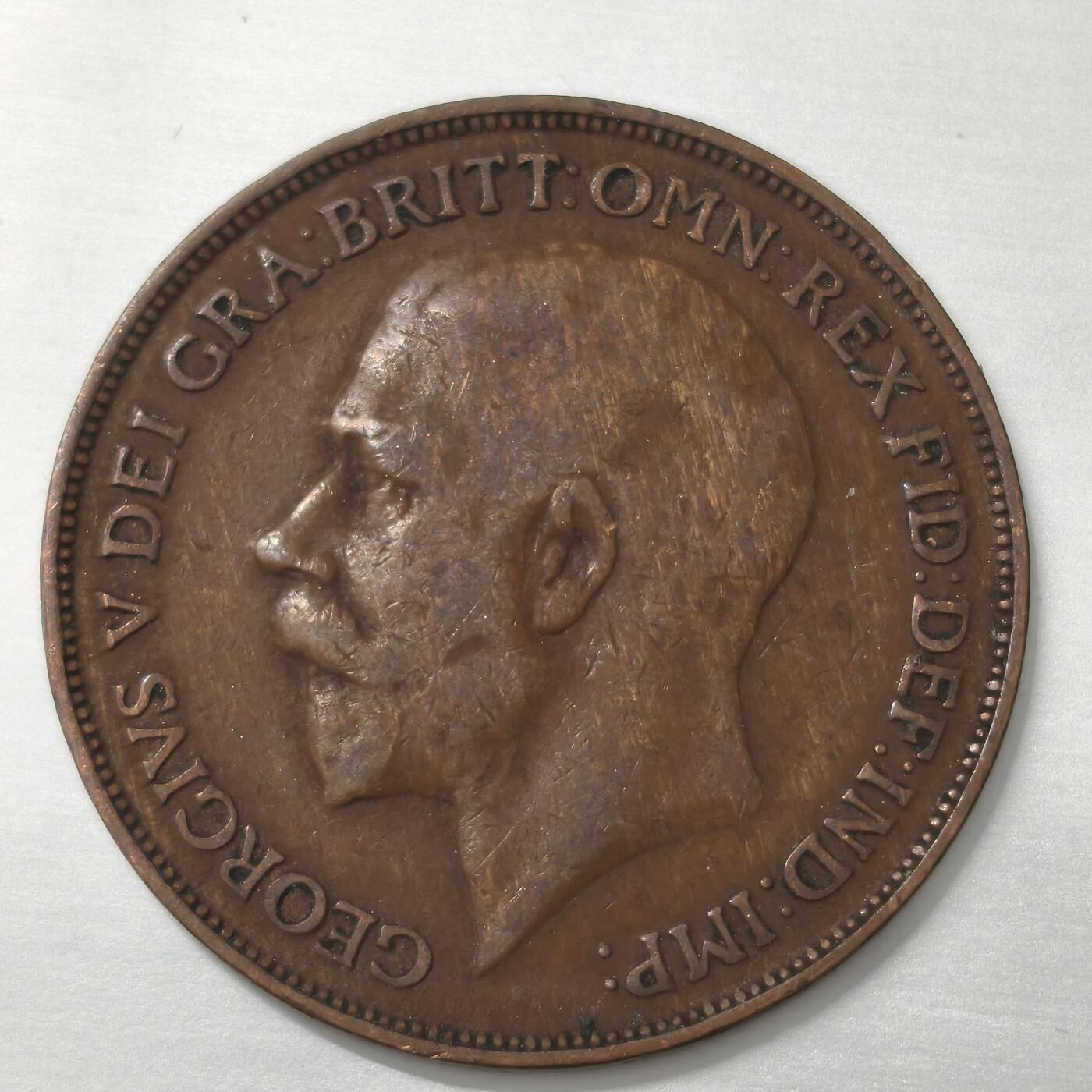 Krab外币市集Vol.19 英国1920年1便士