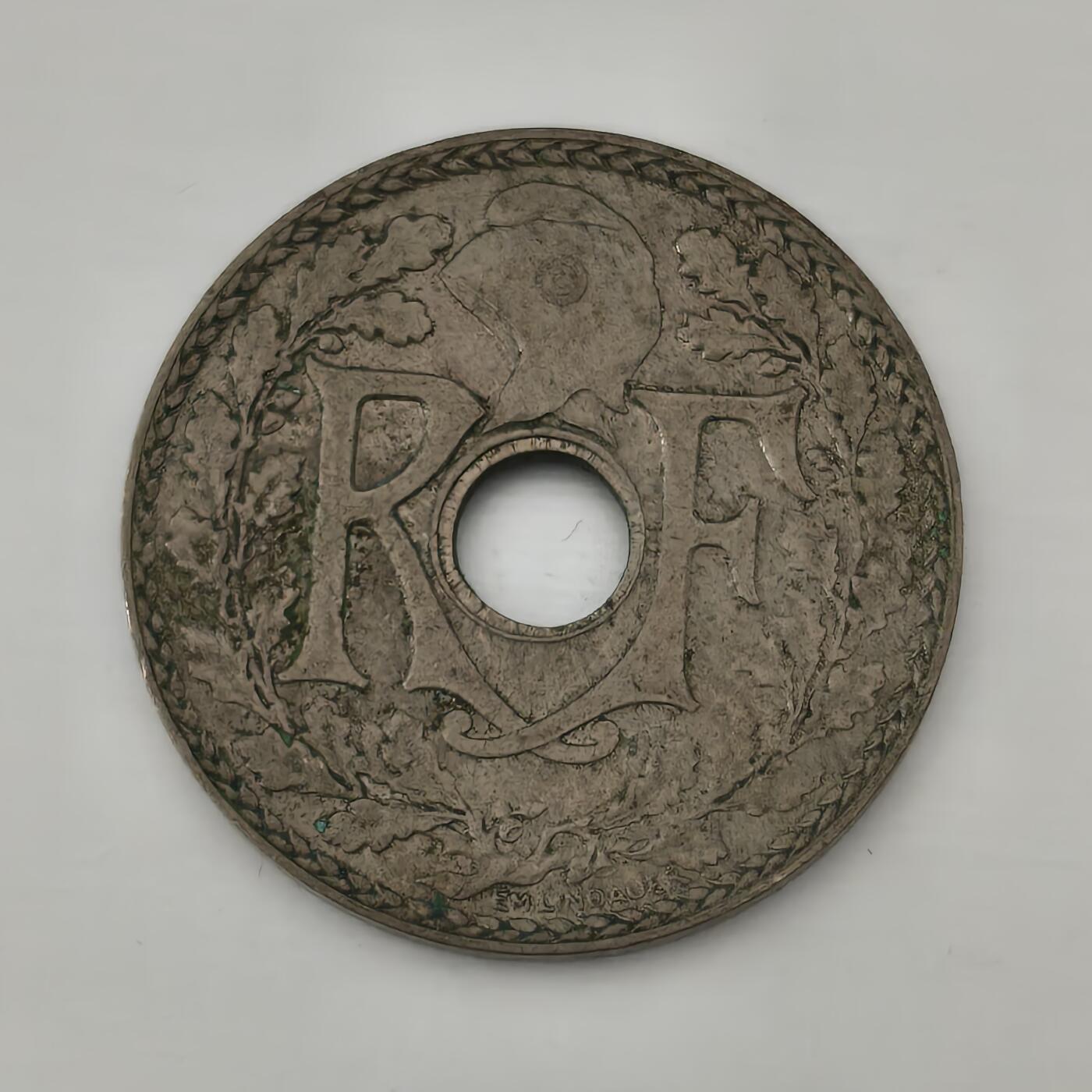 Krab外币市集Vol.19 法国1935年10分