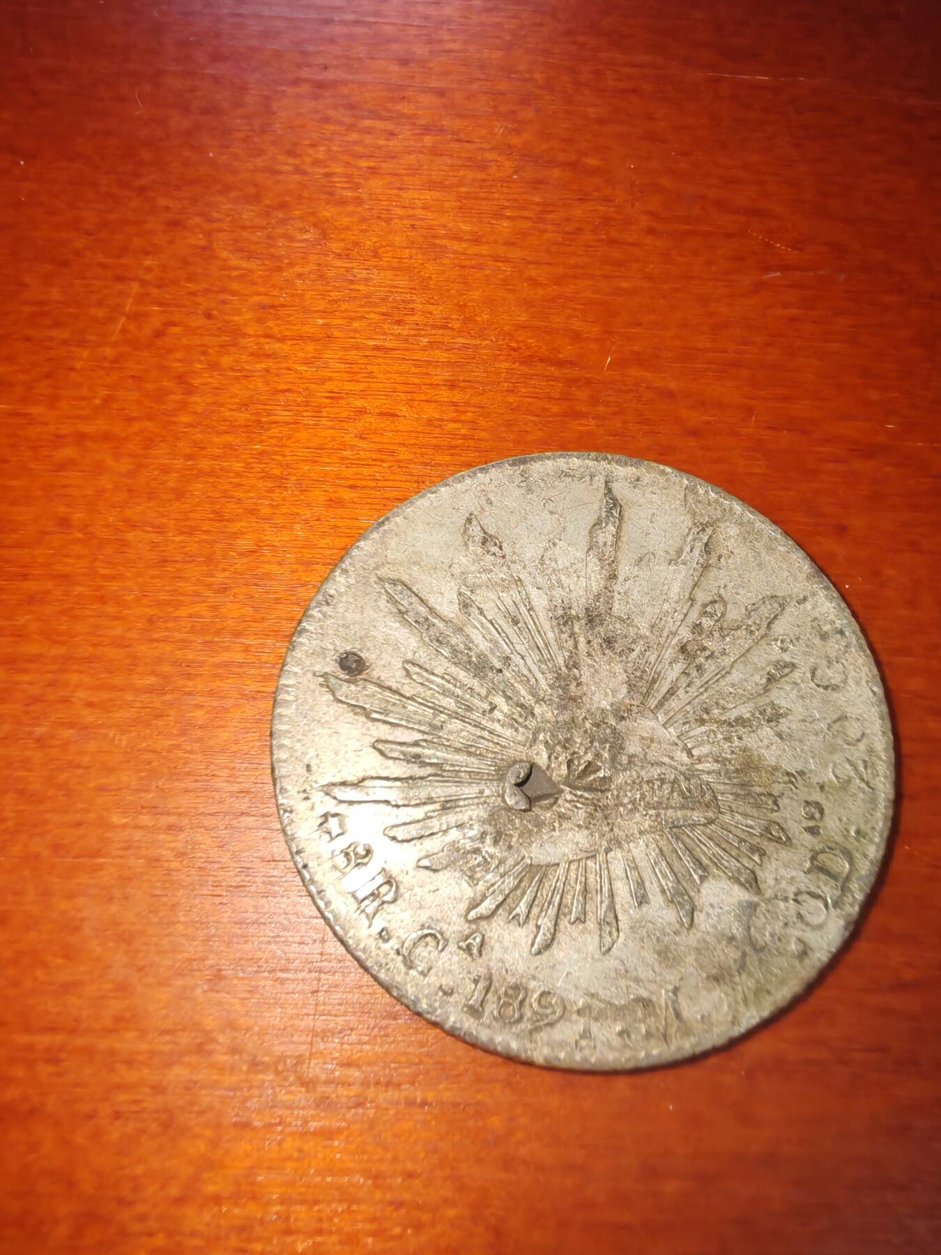 长老汇蛇年精选第二十一场拍卖 1891Ca MM墨西哥8R鹰洋，奇瓦瓦造币厂，有戳