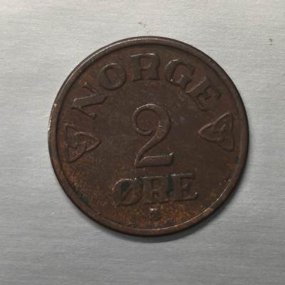 Krab外币市集Vol.19 - 挪威1955年2欧尔